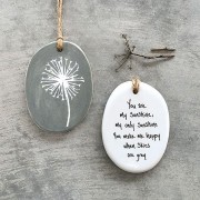 Sgraffito Hanger | You are my sunshine